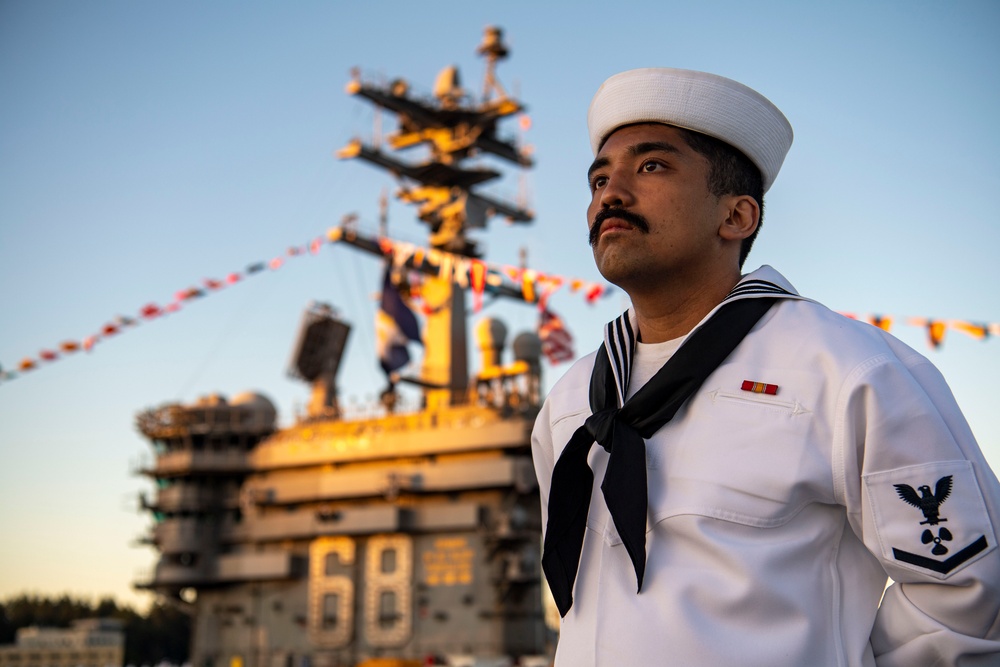 Nimitz Returns to Home Port