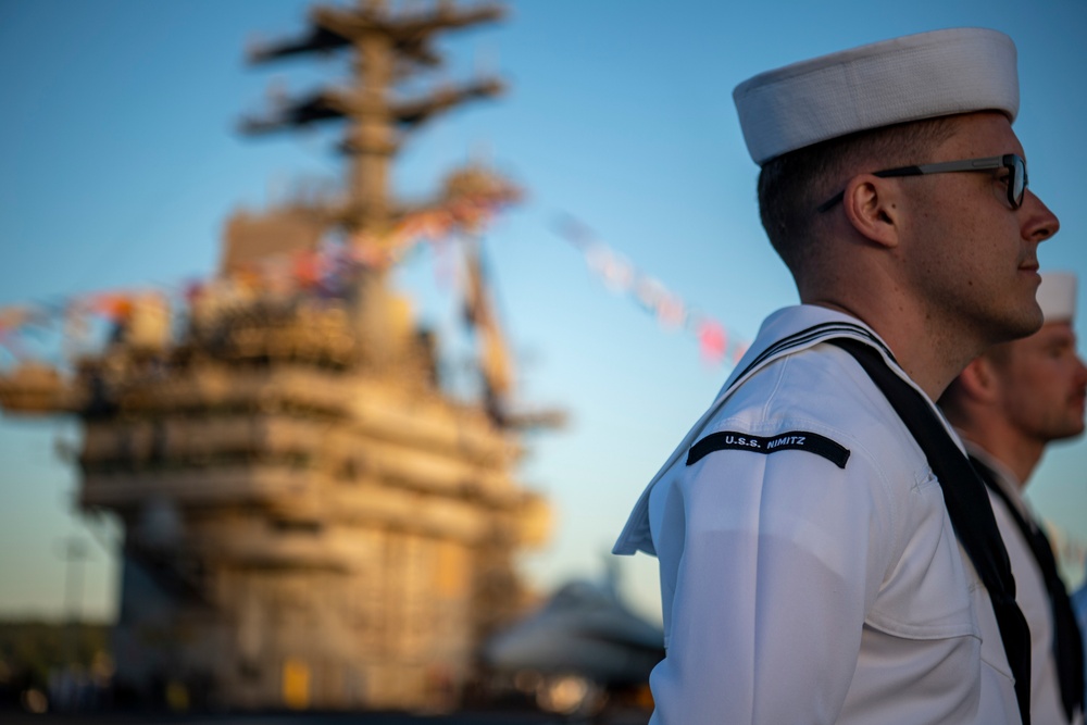 Nimitz Returns to Home Port