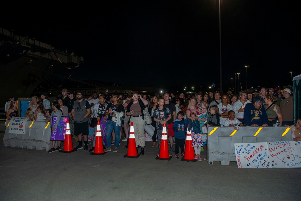 Nimitz Returns To Home Port