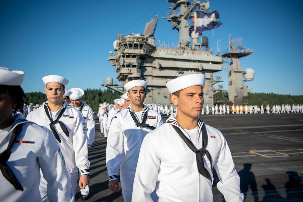 Nimitz Returns to Home Port