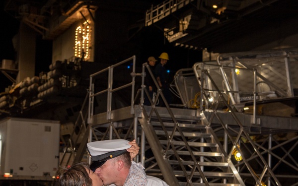 Nimitz Returns to Home Port