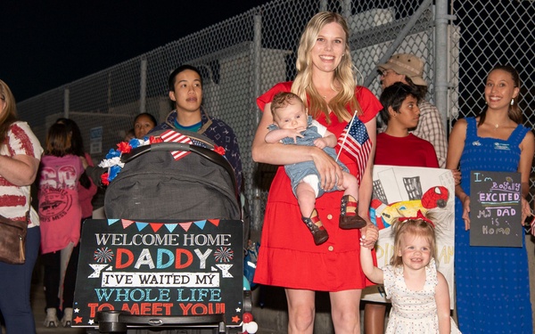 Nimitz Returns to Home Port