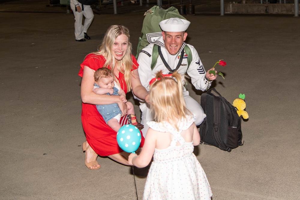 Nimitz Returns to Home Port