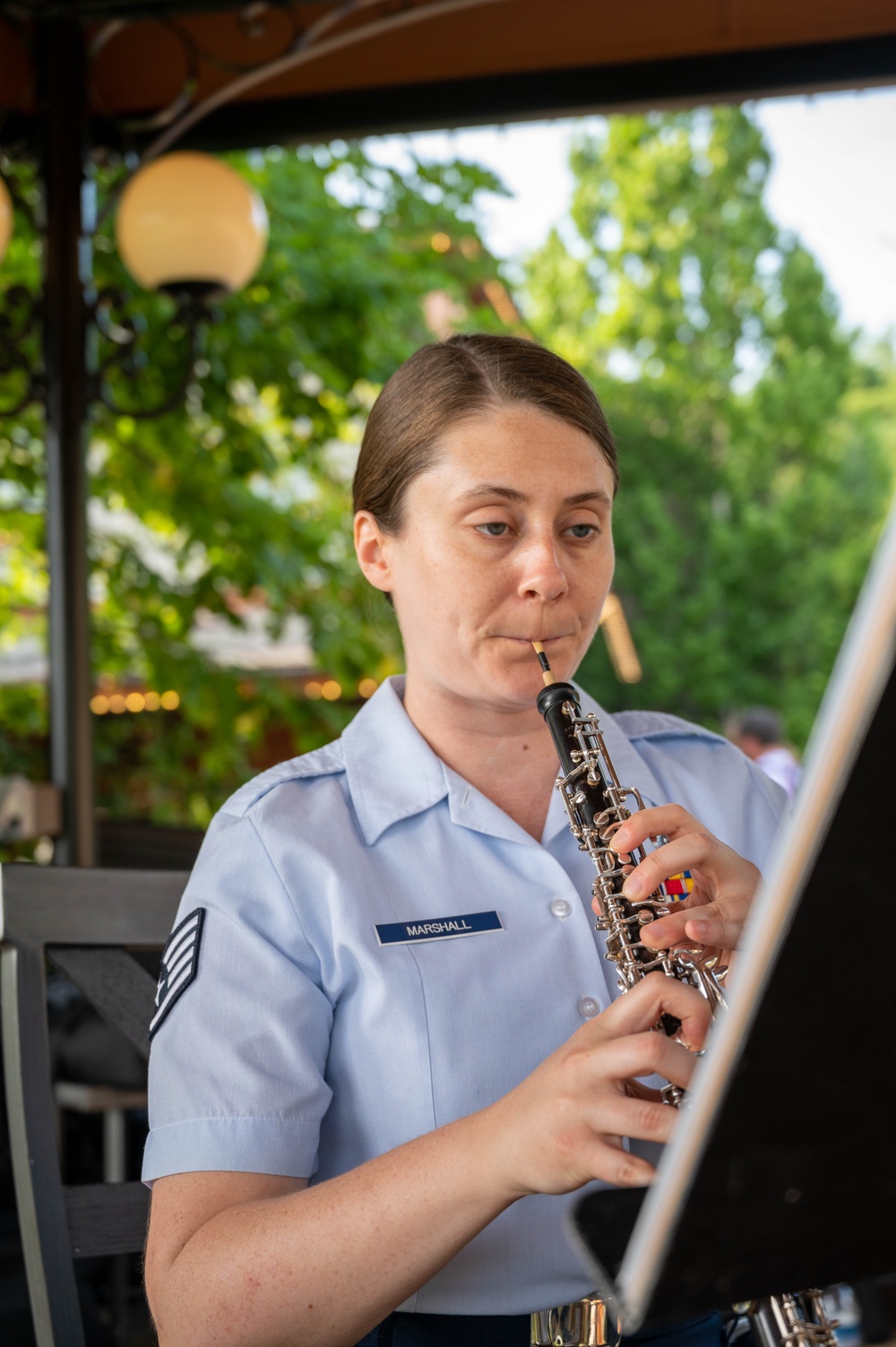 Air National Guard Band of the South and Midwest play at Biltmore Estate