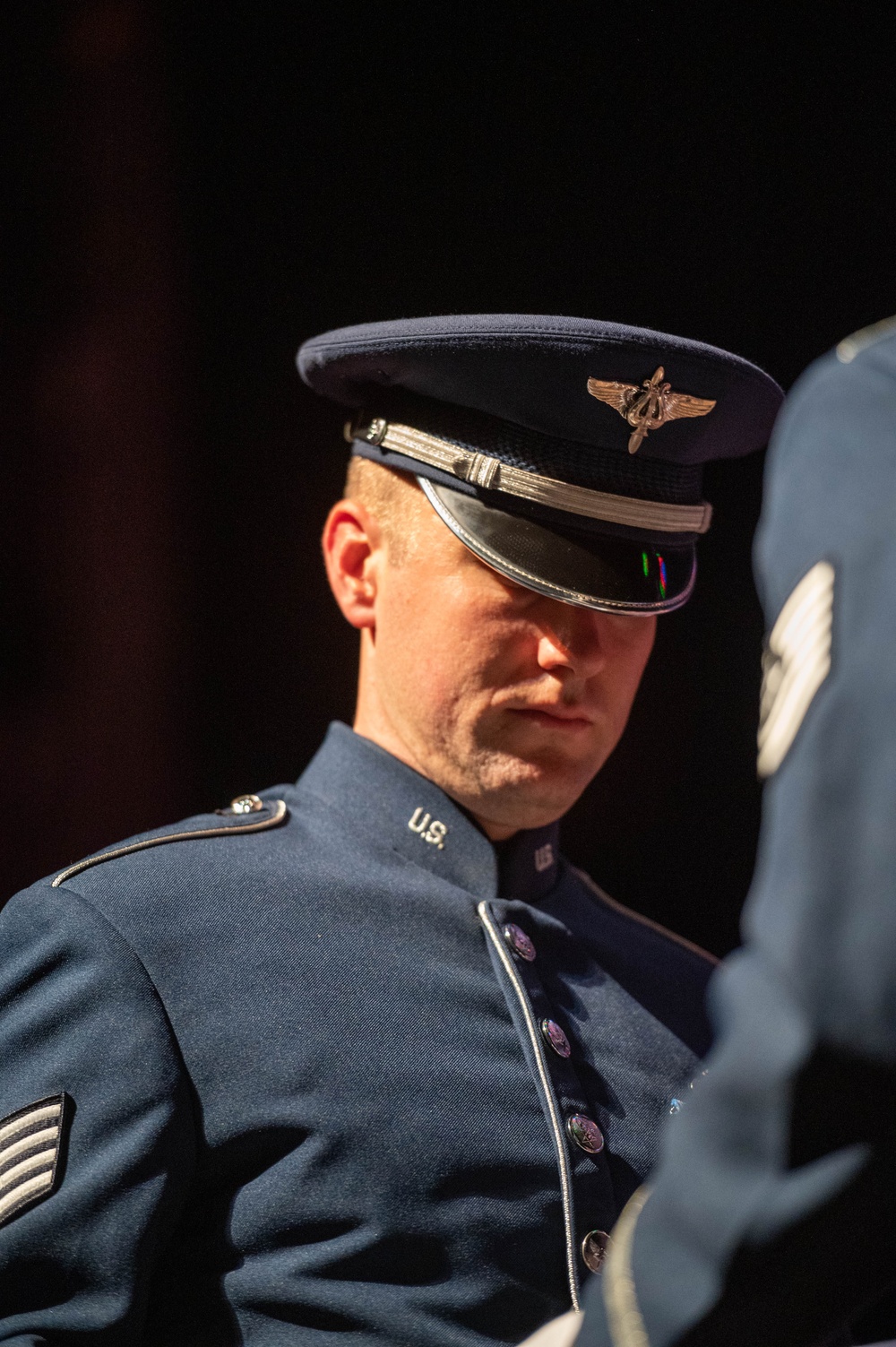 Air National Guard Band of the South and Midwest play in Morganton, North Carolina
