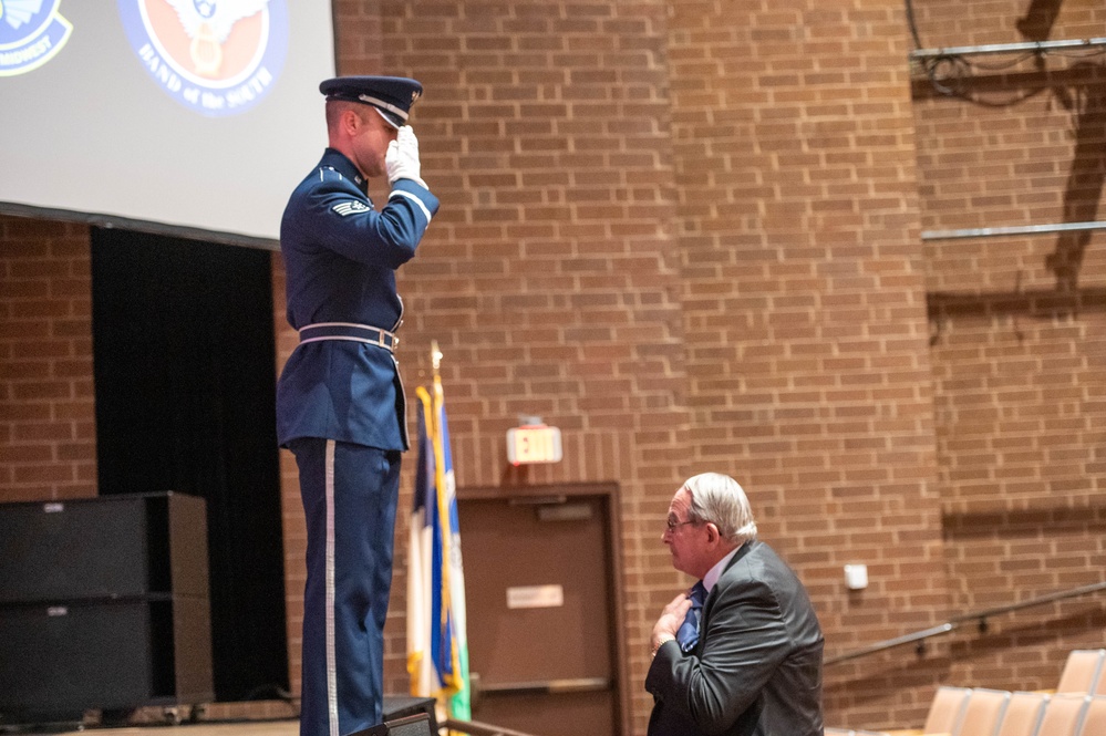 Air National Guard Band of the South and Midwest play in Morganton, North Carolina