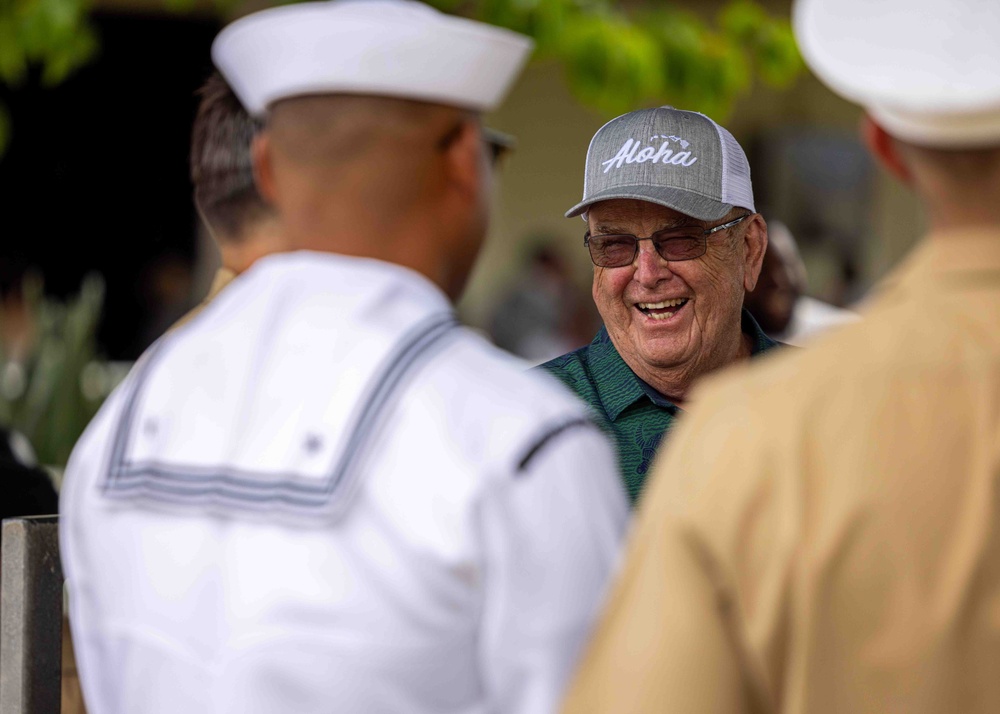 31st Navy Surgeon General Visits Arizona Memorial