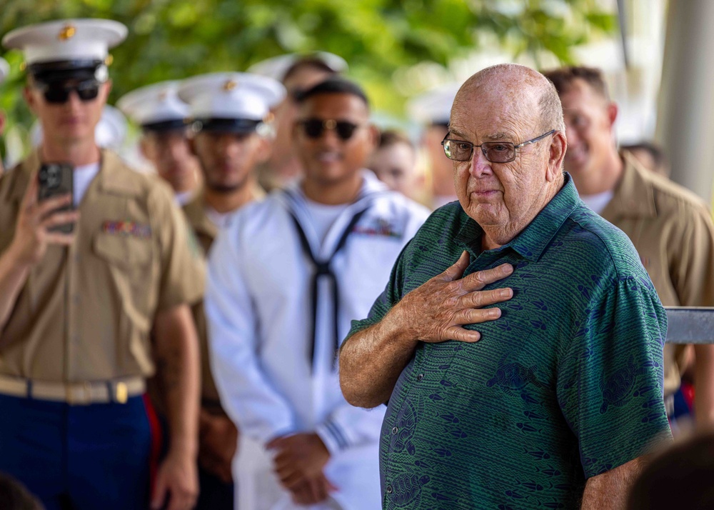 31st Navy Surgeon General Visits Arizona Memorial