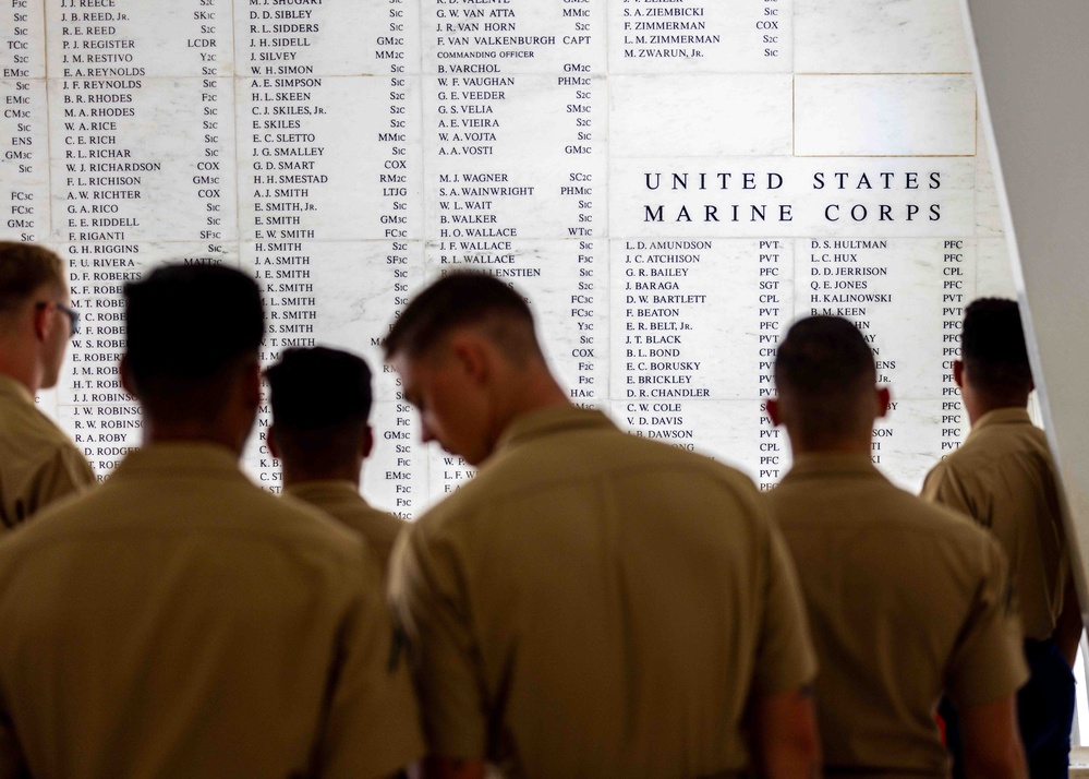 31st Navy Surgeon General Visits Arizona Memorial