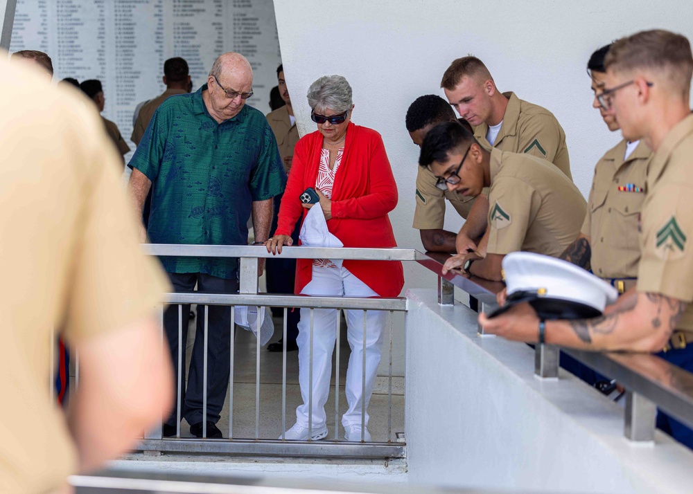 31st Navy Surgeon General Visits Arizona Memorial