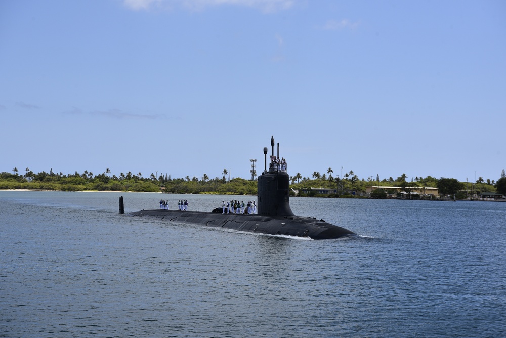 USS Illinois Returns