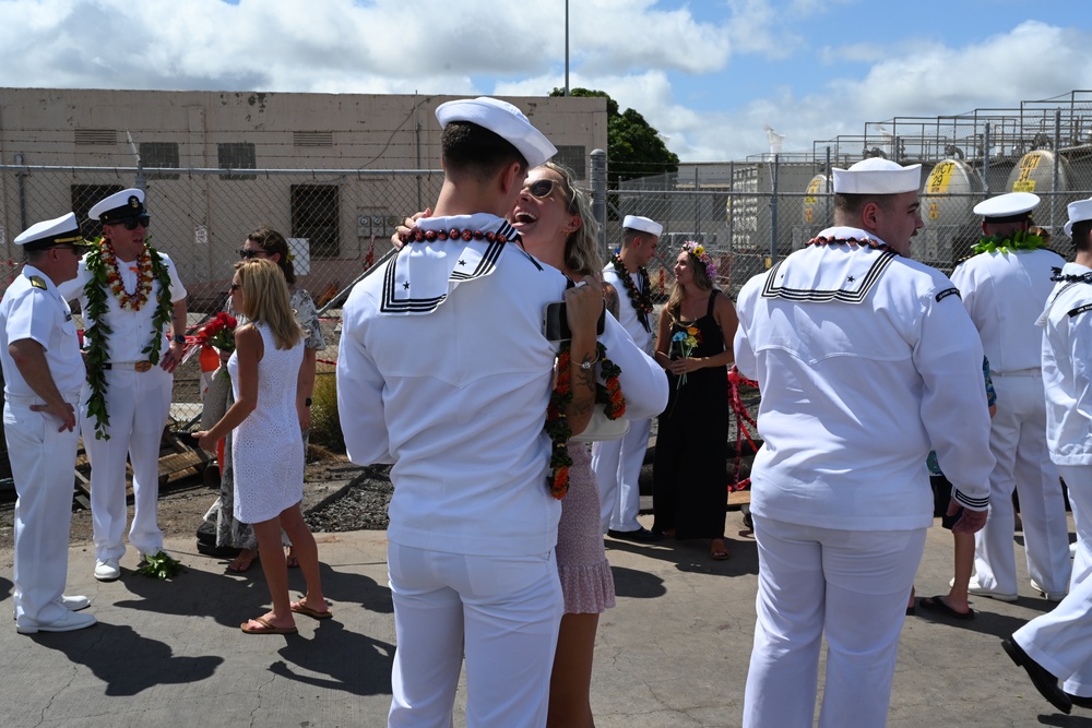 USS Illinois Returns