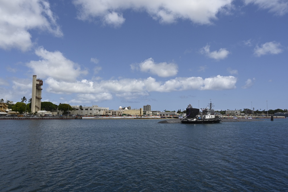 USS Illinois Returns