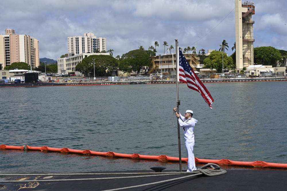 USS Illinois Returns