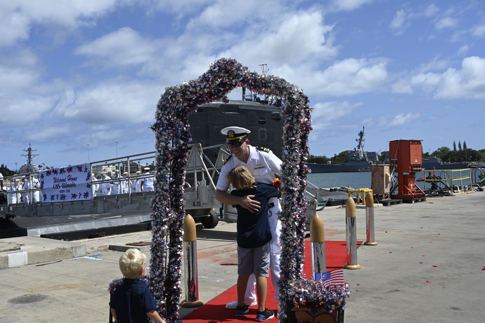 USS Illinois Returns