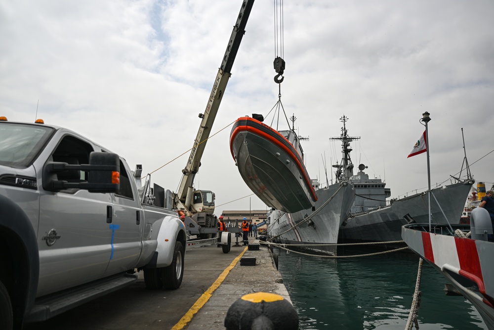 USCG Deploy Boats During Resolute Sentinel 2023