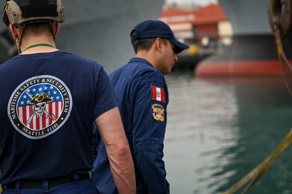 USCG Deploy Boats During Resolute Sentinel 2023