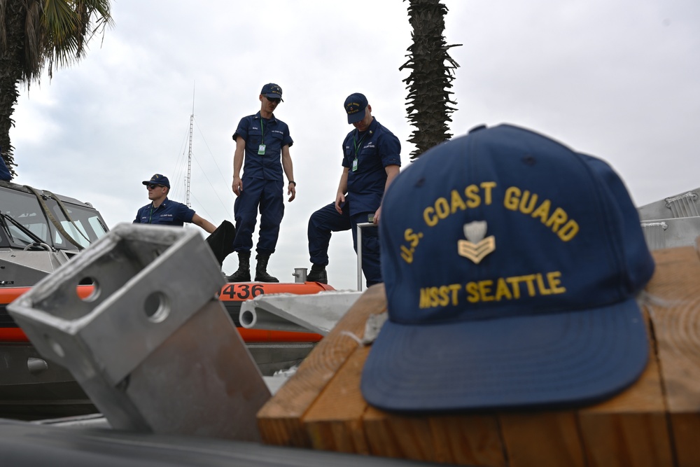 USCG Deploy Boats During Resolute Sentinel 2023