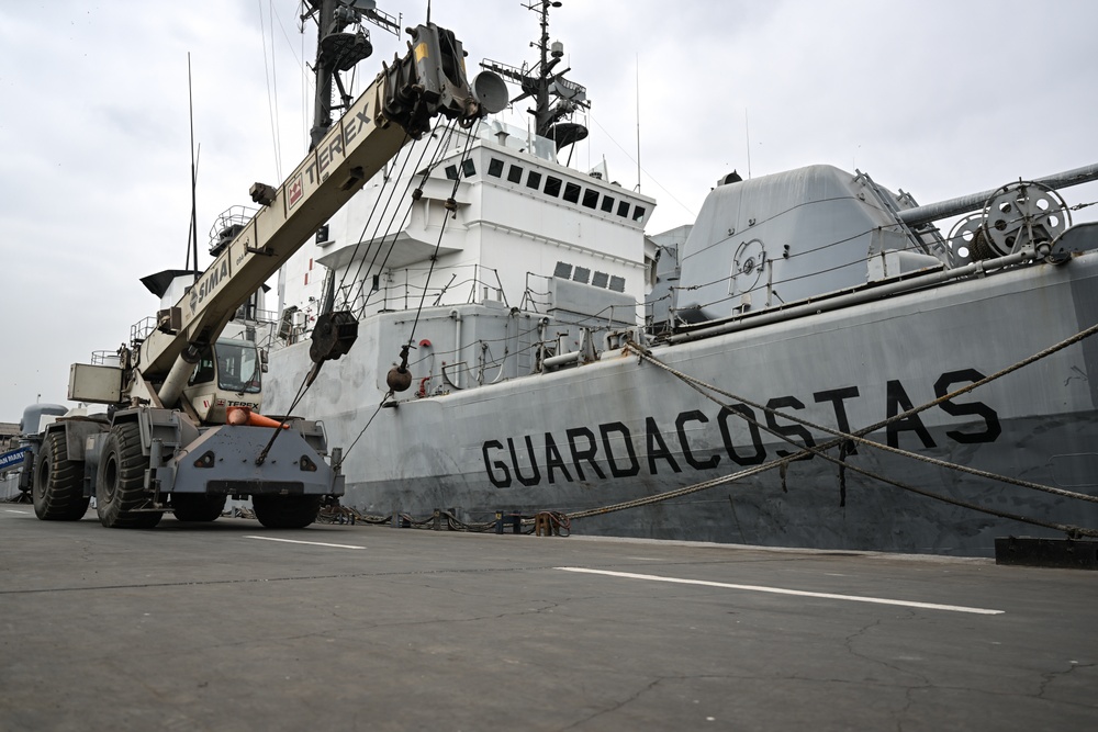 USCG Deploy Boats During Resolute Sentinel 2023