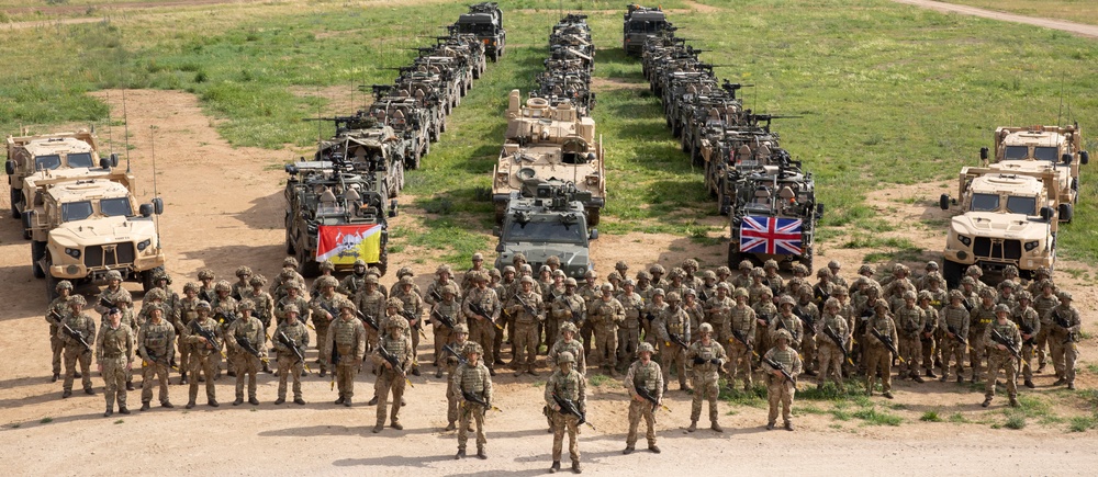 U.S. and British forces with NATO’s enhanced Forward Presence Battle Group Poland complete exercise Aliwal Surge