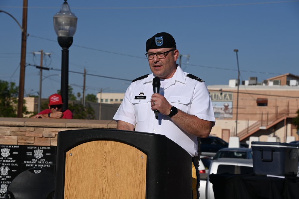 Yuma Proving Ground Commander keynotes local July Fourth celebration