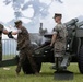 Independence Day 21-Gun Salute on MCB Camp Lejeune 2023