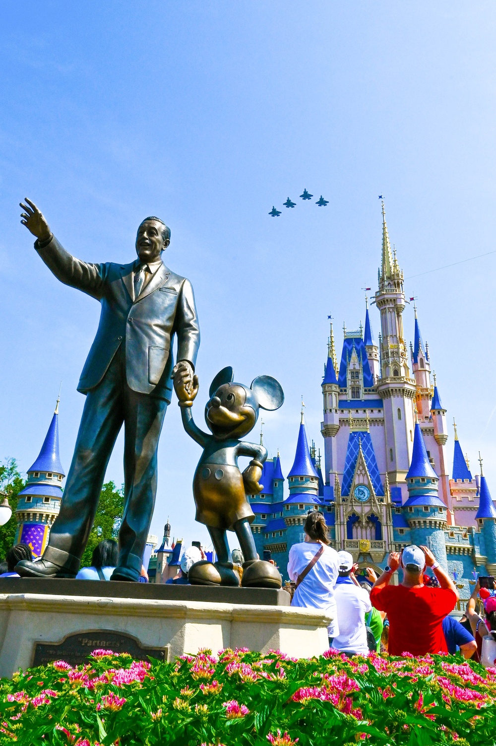 Air Force 4th of July Disney World Flyover