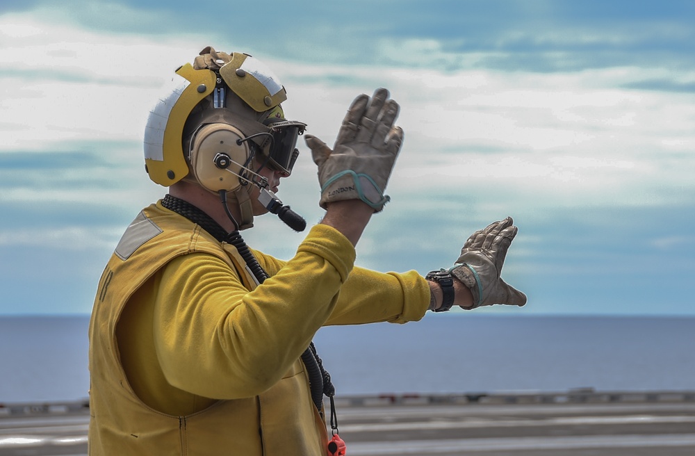 USS Ronald Reagan (CVN 76) conducts flight operations