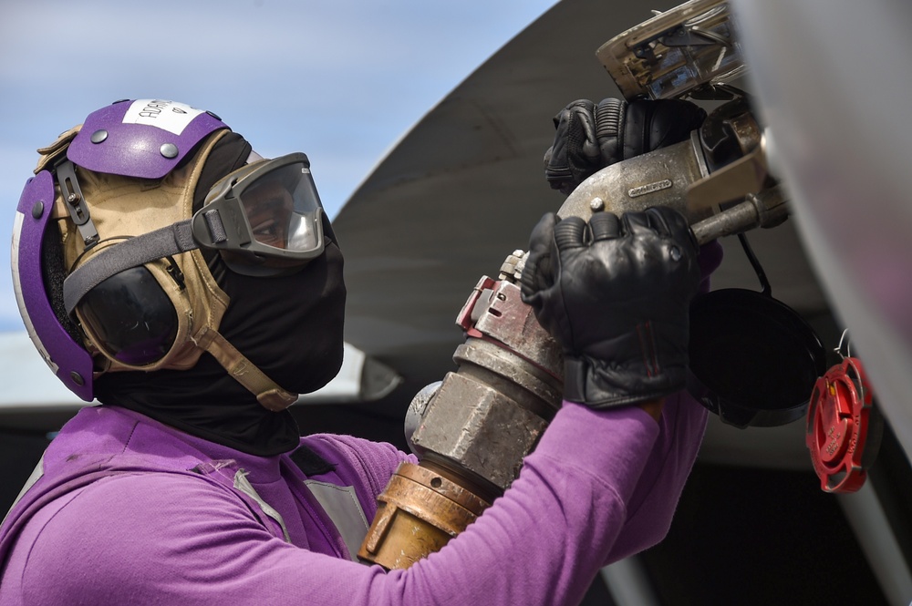 USS Ronald Reagan (CVN 76) conducts flight operations