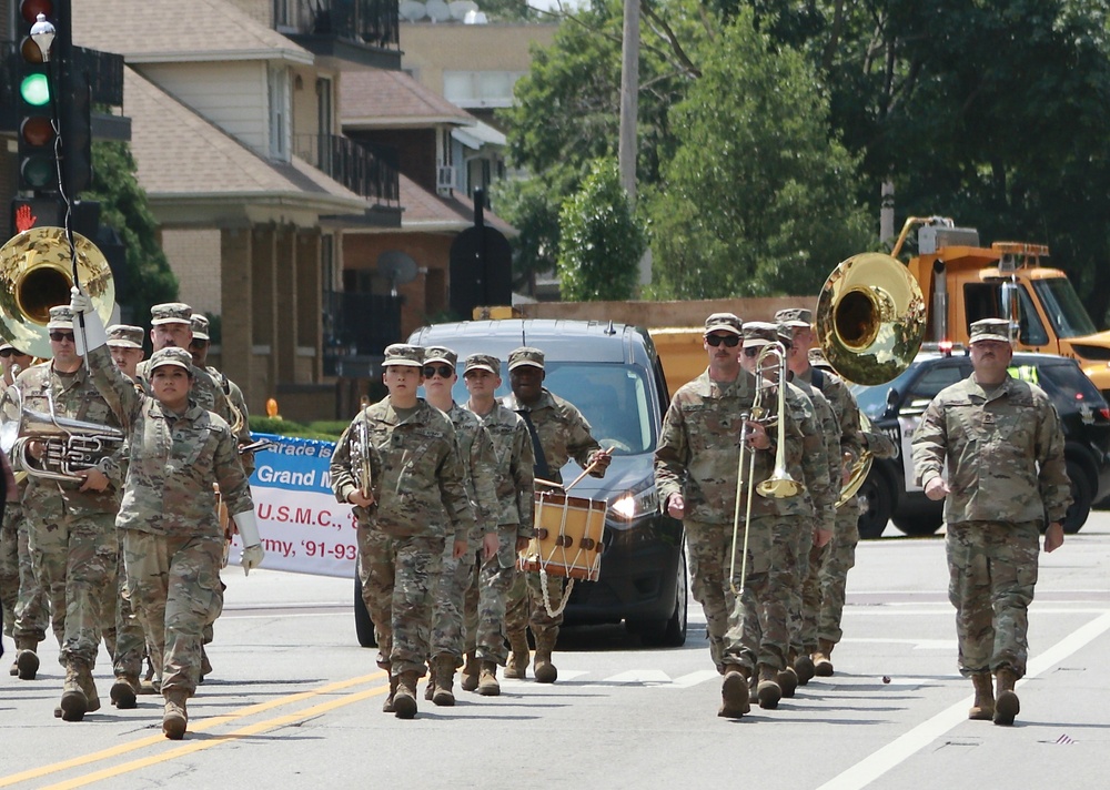 DVIDS Images Illinois National Guard’s 144th Army Band Performs at