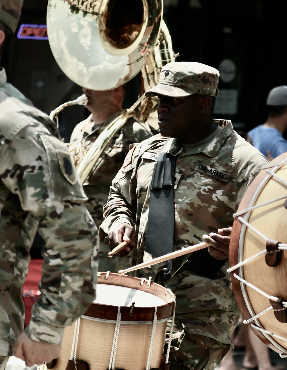 Illinois National Guard’s 144th Army Band Performs at Skokie Independence Day Parade