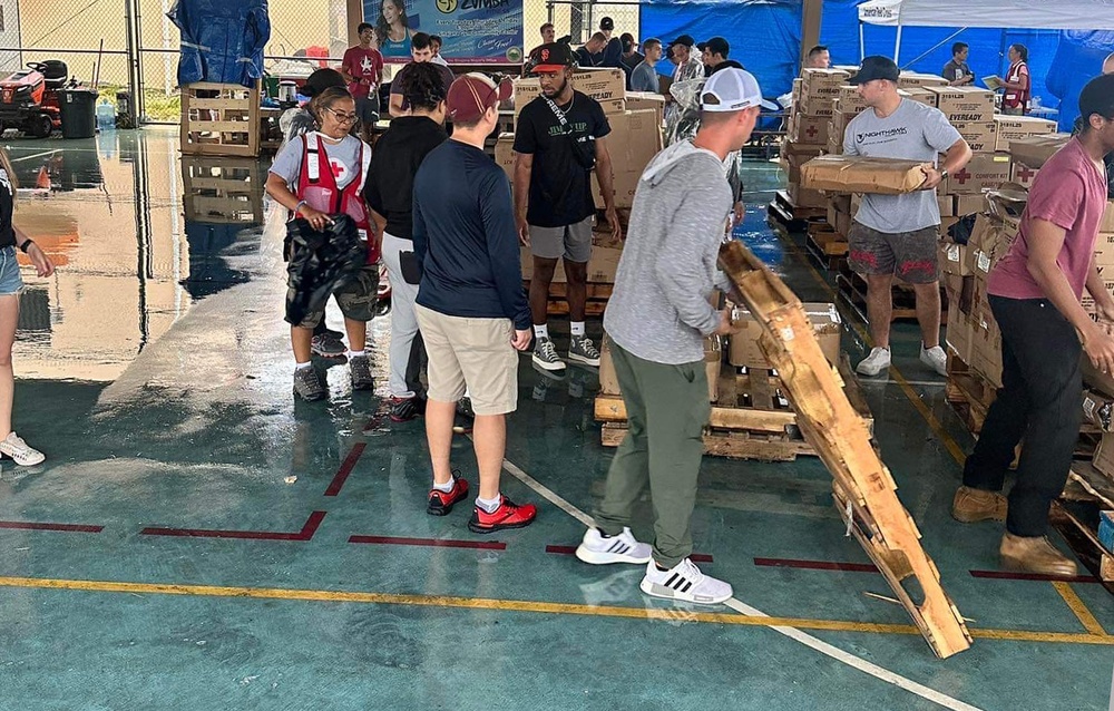 Osan Airmen support Guam’s Typhoon Mawar recovery