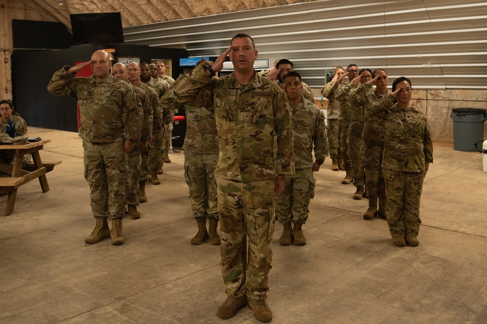 36th Contingency Response Support Squadron undergoes assumption of command and redesignation to 36th Tactical Advisory Squadron