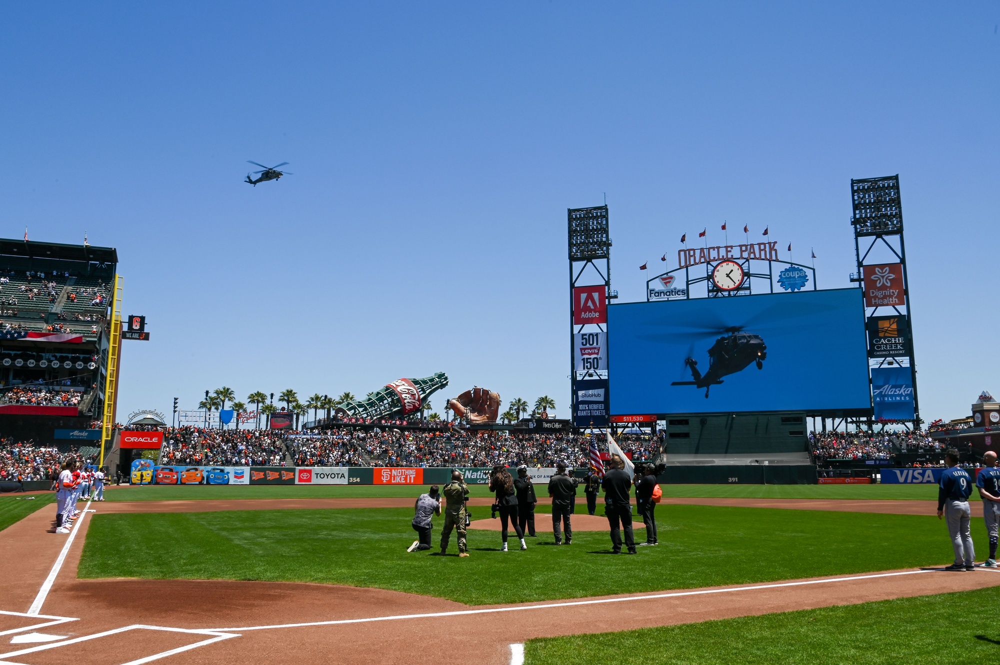 DVIDS - Images - Independence Day 2023 flyover at the San Francisco Giants  Game [Image 13 of 13]