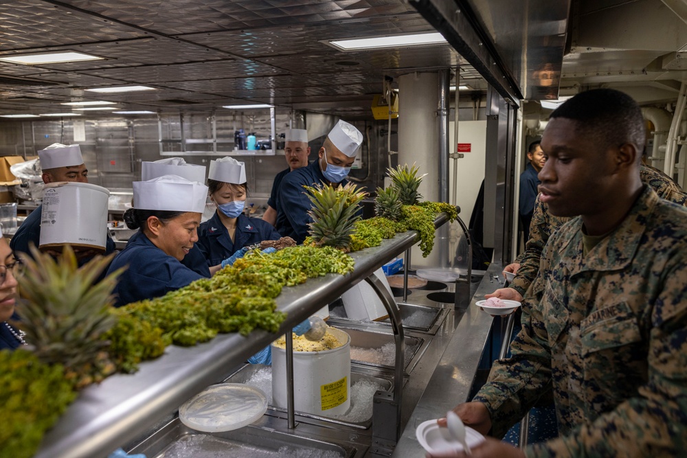 USS America Hosts an Ice Cream Social