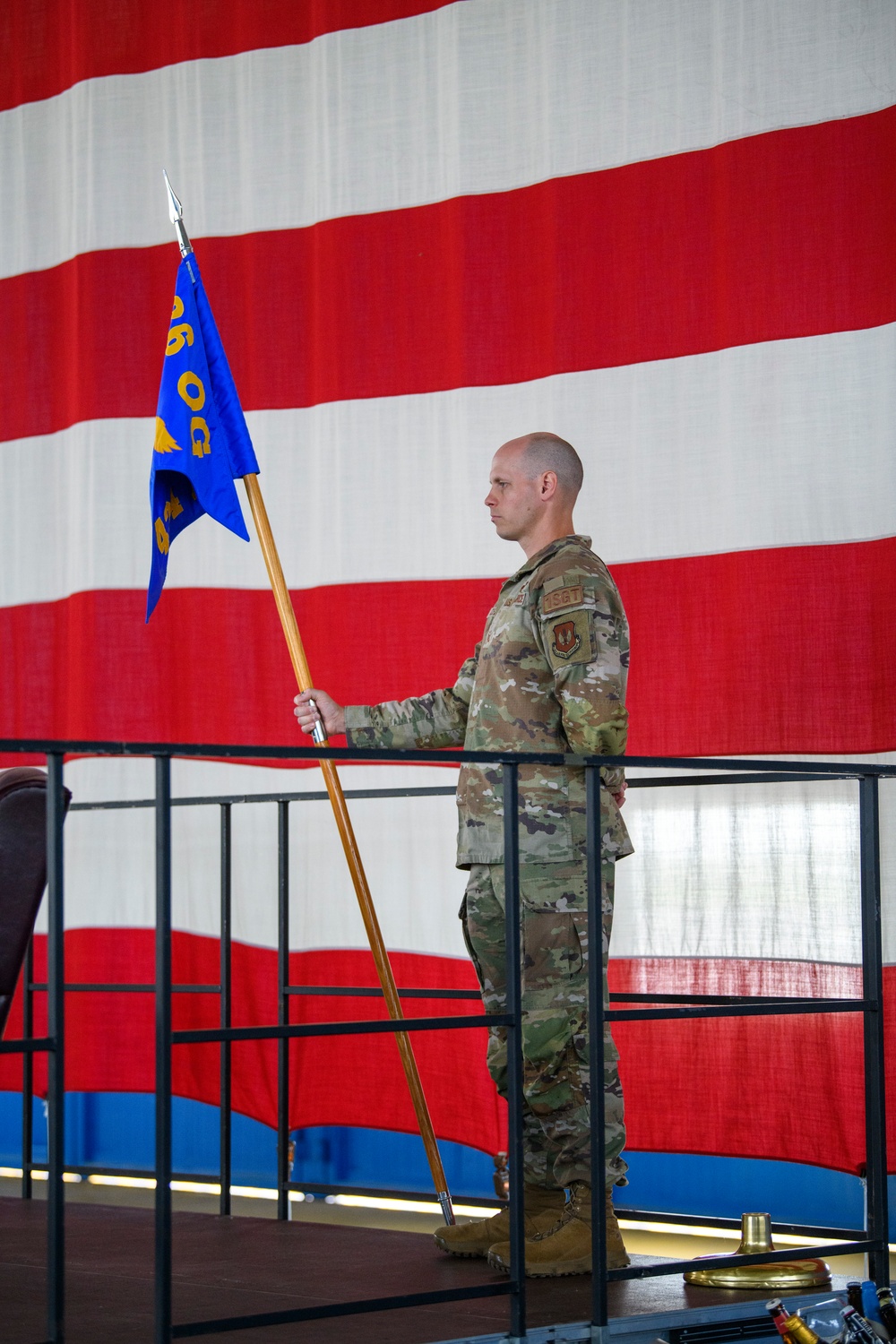 424th Air Base Squadron Change of Command, June 14, 2023