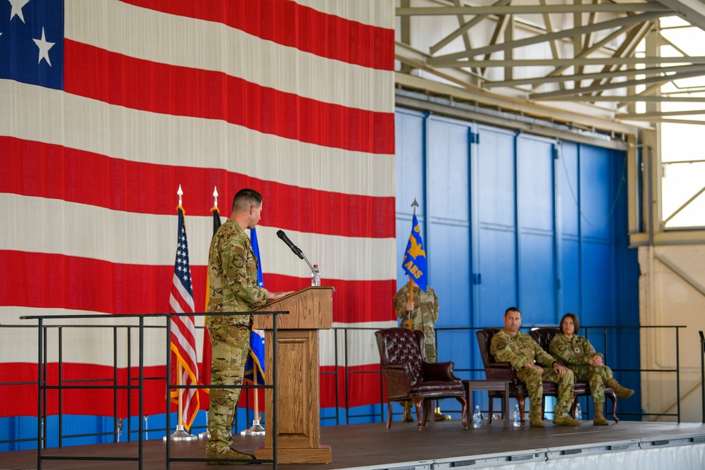 424th Air Base Squadron Change of Command, June 14, 2023