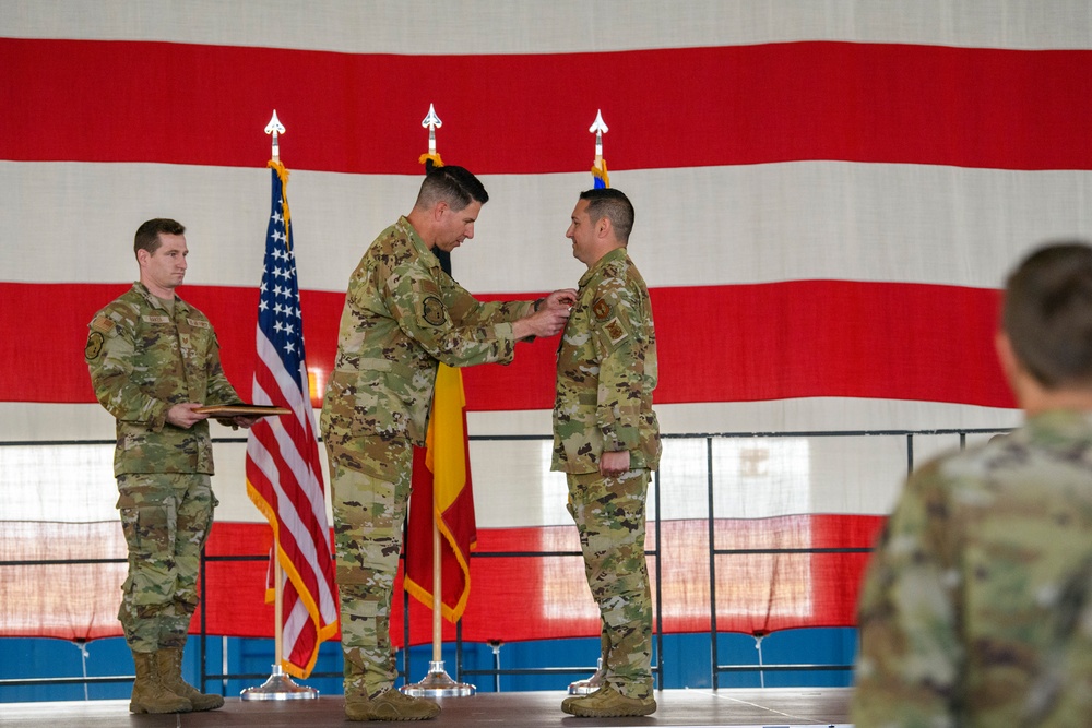 424th Air Base Squadron Change of Command, June 14, 2023