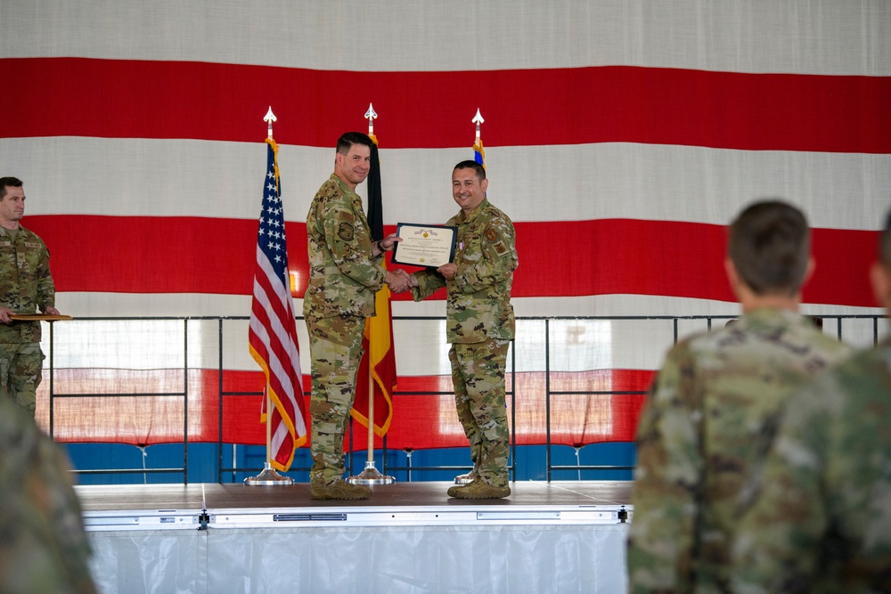 424th Air Base Squadron Change of Command, June 14, 2023