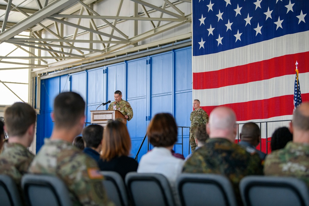 424th Air Base Squadron Change of Command, June 14, 2023