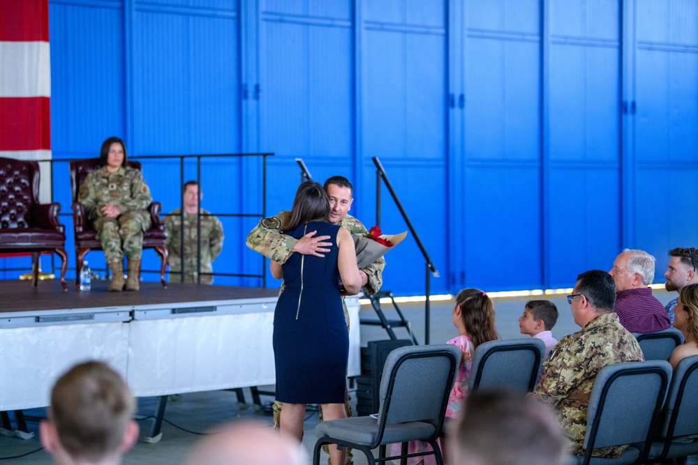 424th Air Base Squadron Change of Command, June 14, 2023