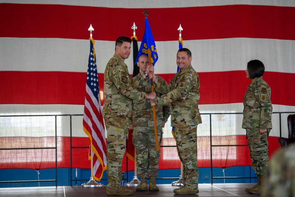 424th Air Base Squadron Change of Command, June 14, 2023