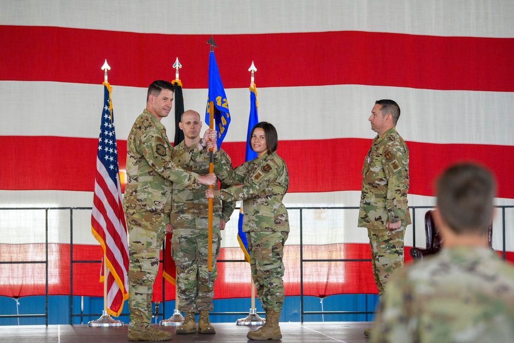 424th Air Base Squadron Change of Command, June 14, 2023