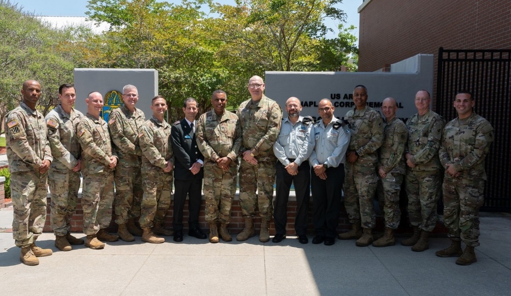 Chaplain Doug Swift and Service Members, June, 2023