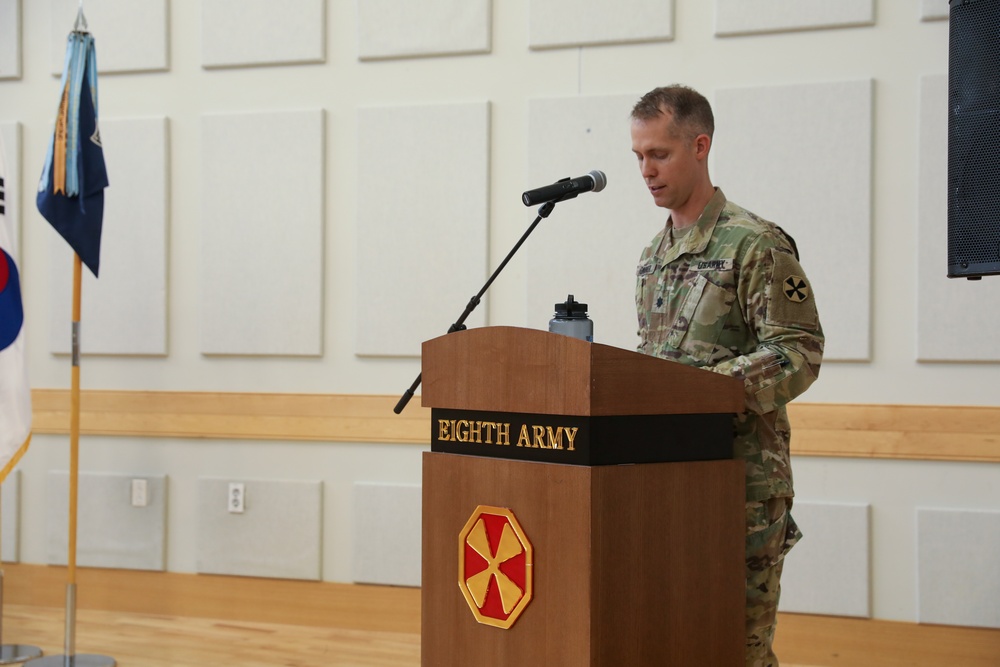 8th Army Band Change of Command Ceremony