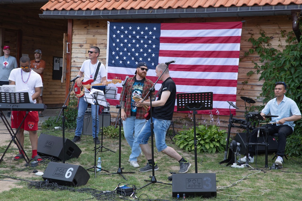 Task Force Ivy Soldiers celebrate Independence Day