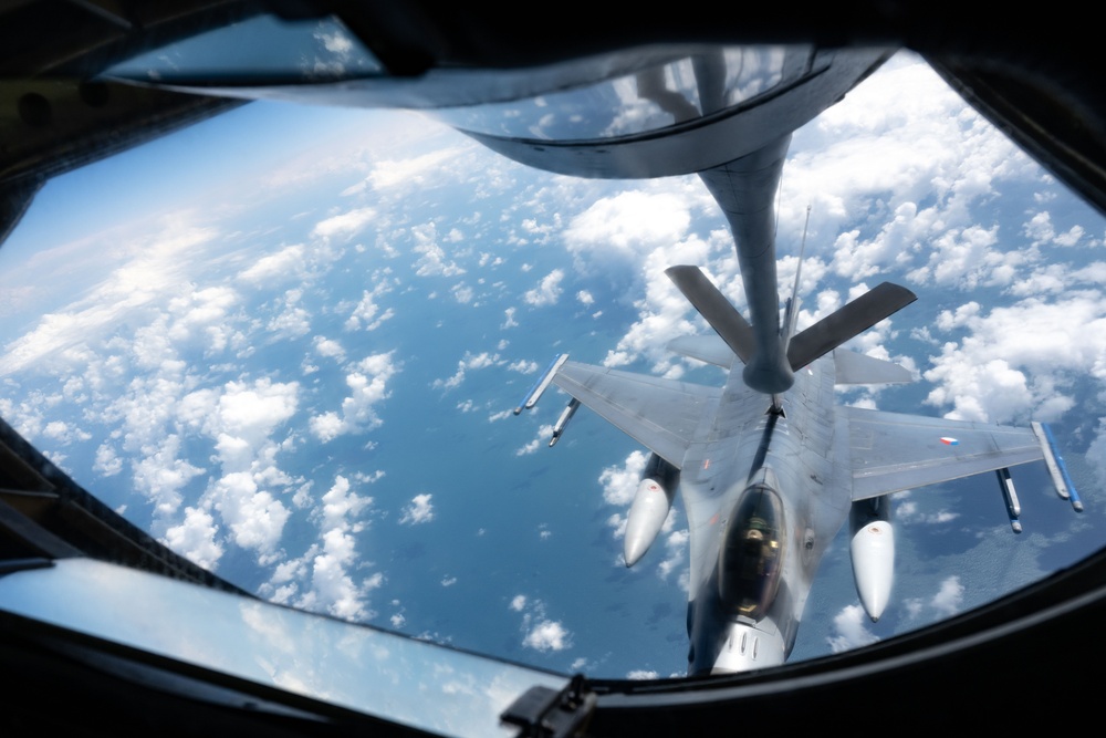 KC-135 serves as platform for multiple missions over Germany and Netherlands