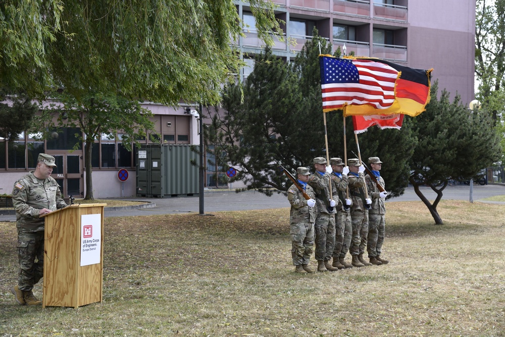 U.S. Army Corps of Engineers missions across Europe, Africa and Israel change command to Col. Dan Kent