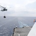 USS Gerald R. Ford Conducts Vertical Replenishment at Sea