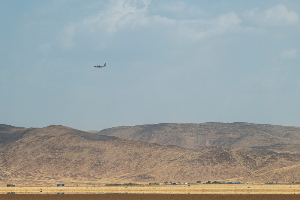 Kings of Air and Ground: 81st ERQS conducts dirt takeoffs and landings